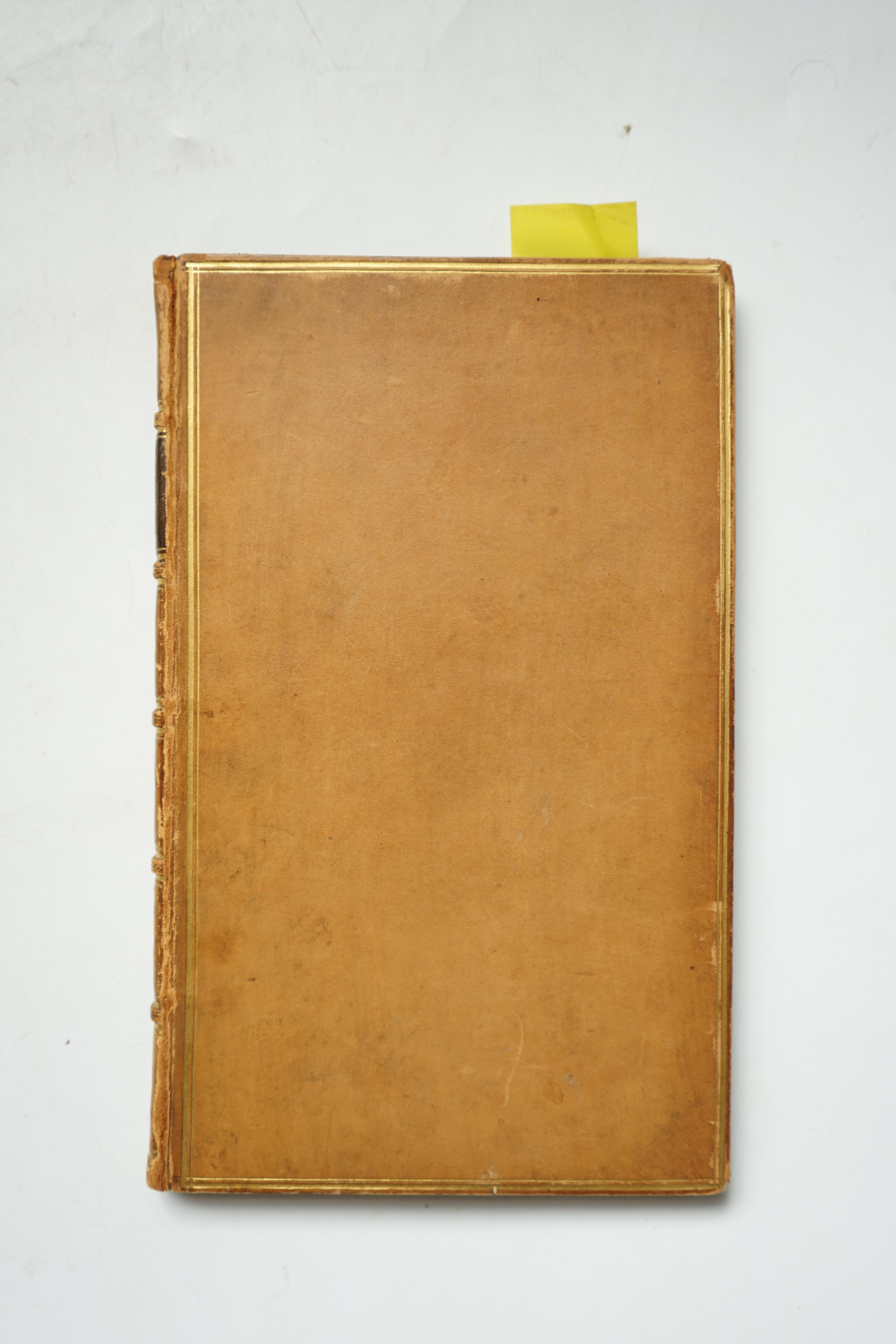 Byron, George Gordon Noel, Lord - English Bards and Scotch Reviewers . A Satire, 1st edition, with half title and preface, 12mo, calf, London, [1809].